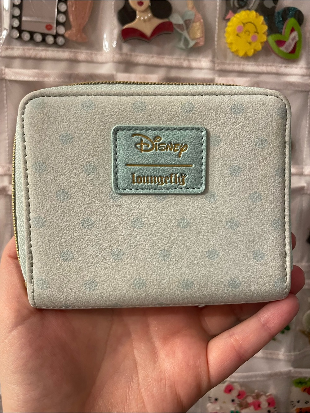 Loungefly Disney The Little Mermaid Ariel Mini Zip Wallet - Picture 7 of 8